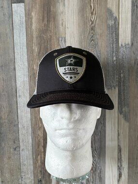 NHL Dallas Stars Hockey Team Trucker Style Mesh Cap Hat